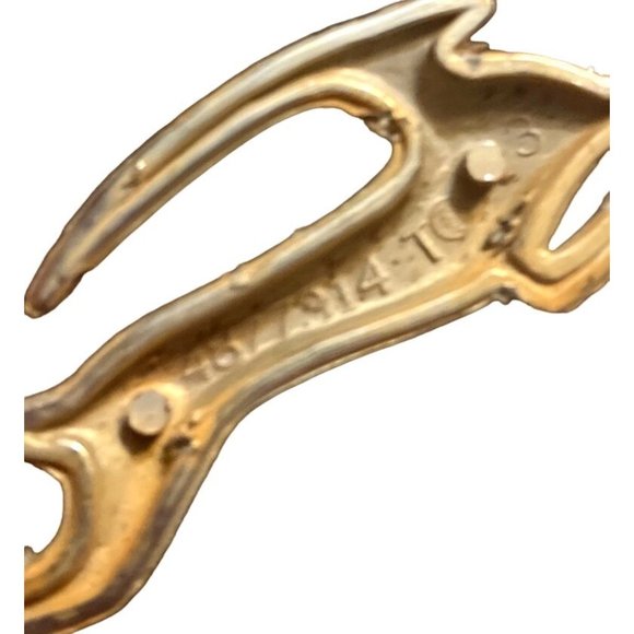 Vintage 1960s Chevrolet Impala Vintage Metal Badge Emblem 4877314 T - Picture 4 of 4